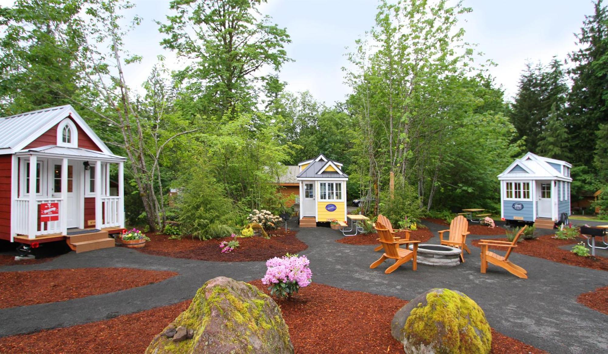 Mt Hood Tiny House Village Welches Exterior photo