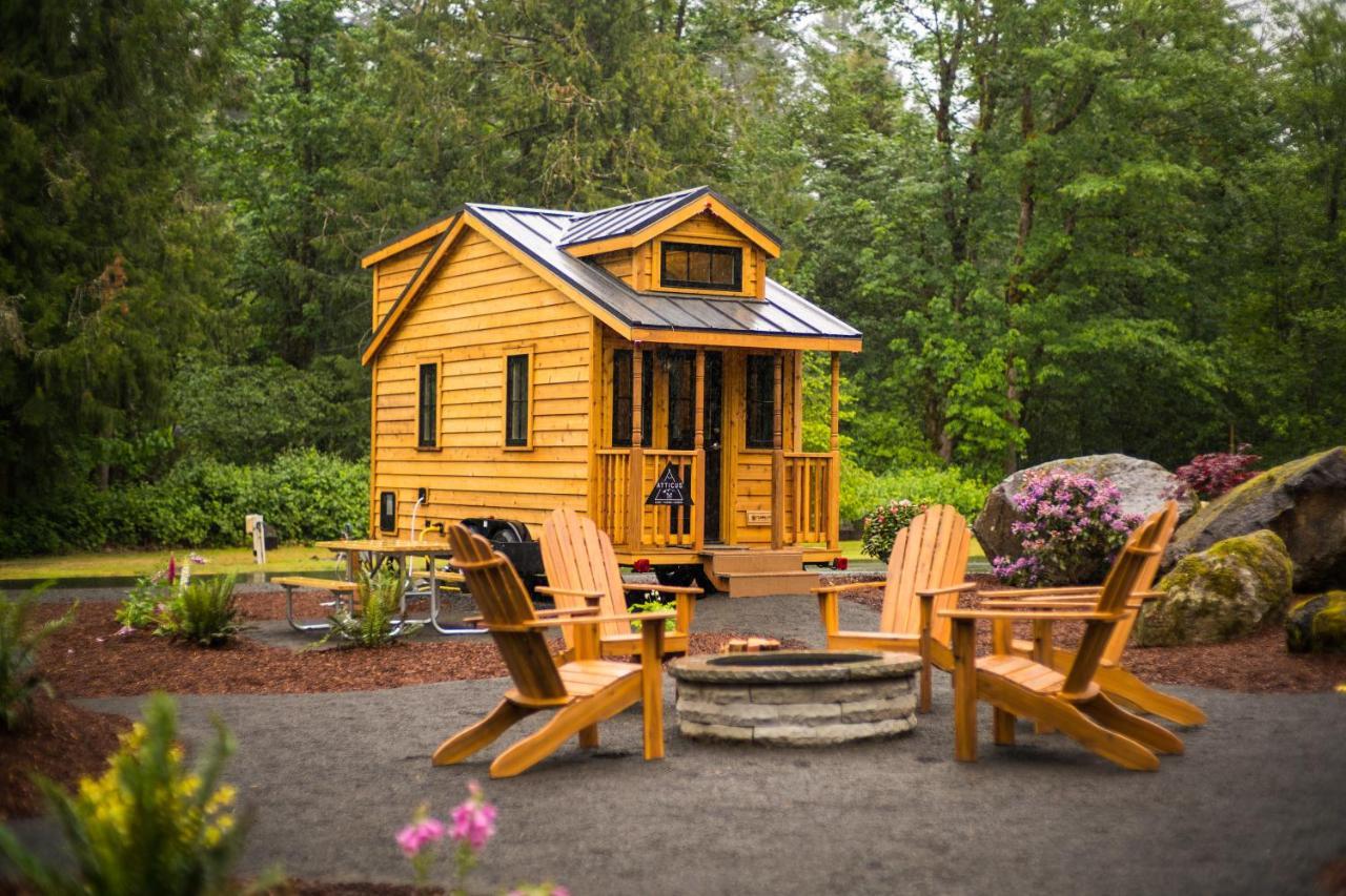 Mt Hood Tiny House Village Welches Exterior photo